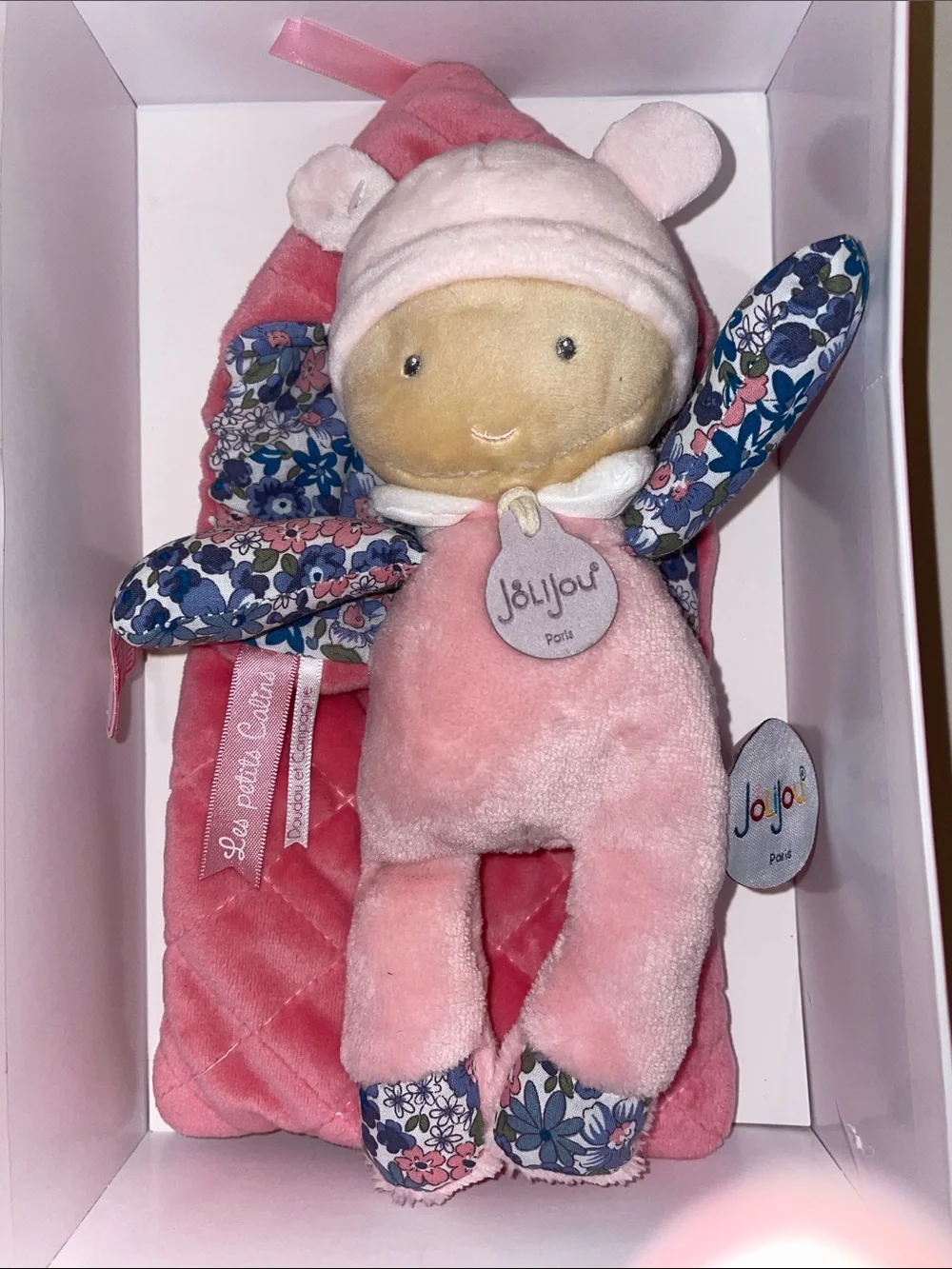 Jolijou doll with min sleeping bag NWT